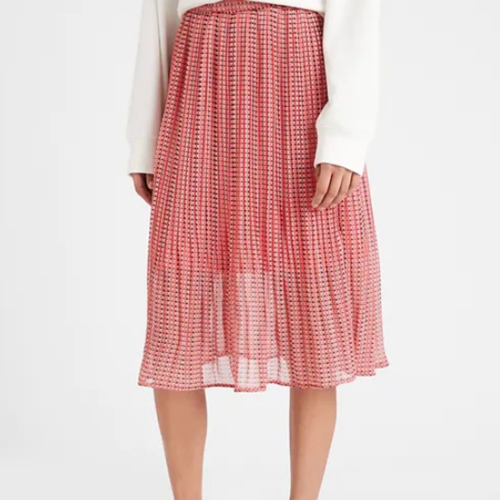 Banana Republic Skirt Release Pleat